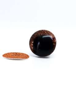 Oczka bezpieczne brokatowe zez 18 mm - 2 szt. (para)