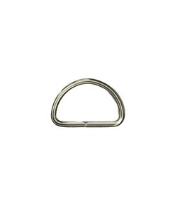 Półkola metalowe 25x15x3 mm – para (2 szt.)