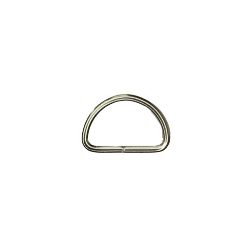 Półkola metalowe 25x15x3 mm – para (2 szt.)