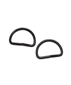 Półkola metalowe 30x19x3 mm – para (2 szt.)