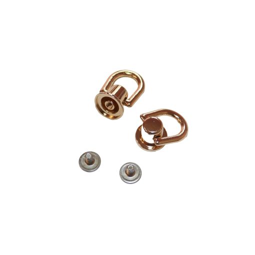Uchwyt do torebki okucie kaletnicze 12 mm - para (2 szt.)