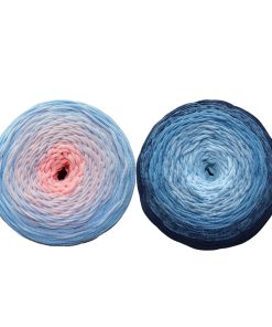 Sznurek poliestrowy płaski ombre 3mm - 300 m