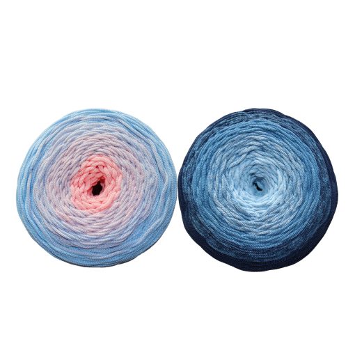 Sznurek poliestrowy płaski ombre 3mm - 300 m
