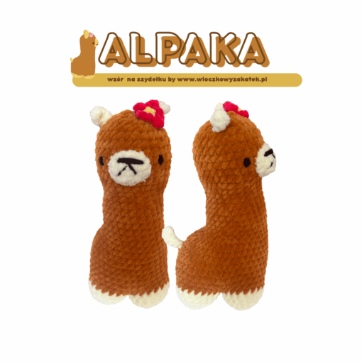Wzór na alpakę na szydełku