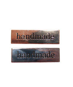 Plakietka metalowa handmade - 1 szt. różne warianty