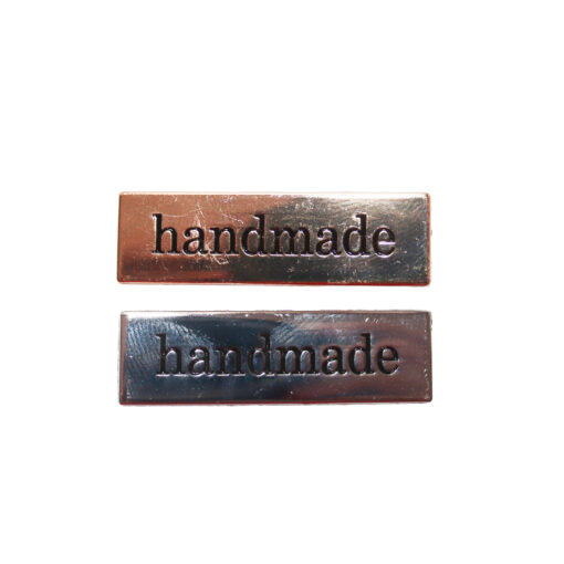 Plakietka metalowa handmade - 1 szt. różne warianty