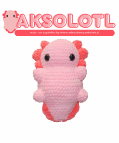 Wzór na aksolotla na szydełku